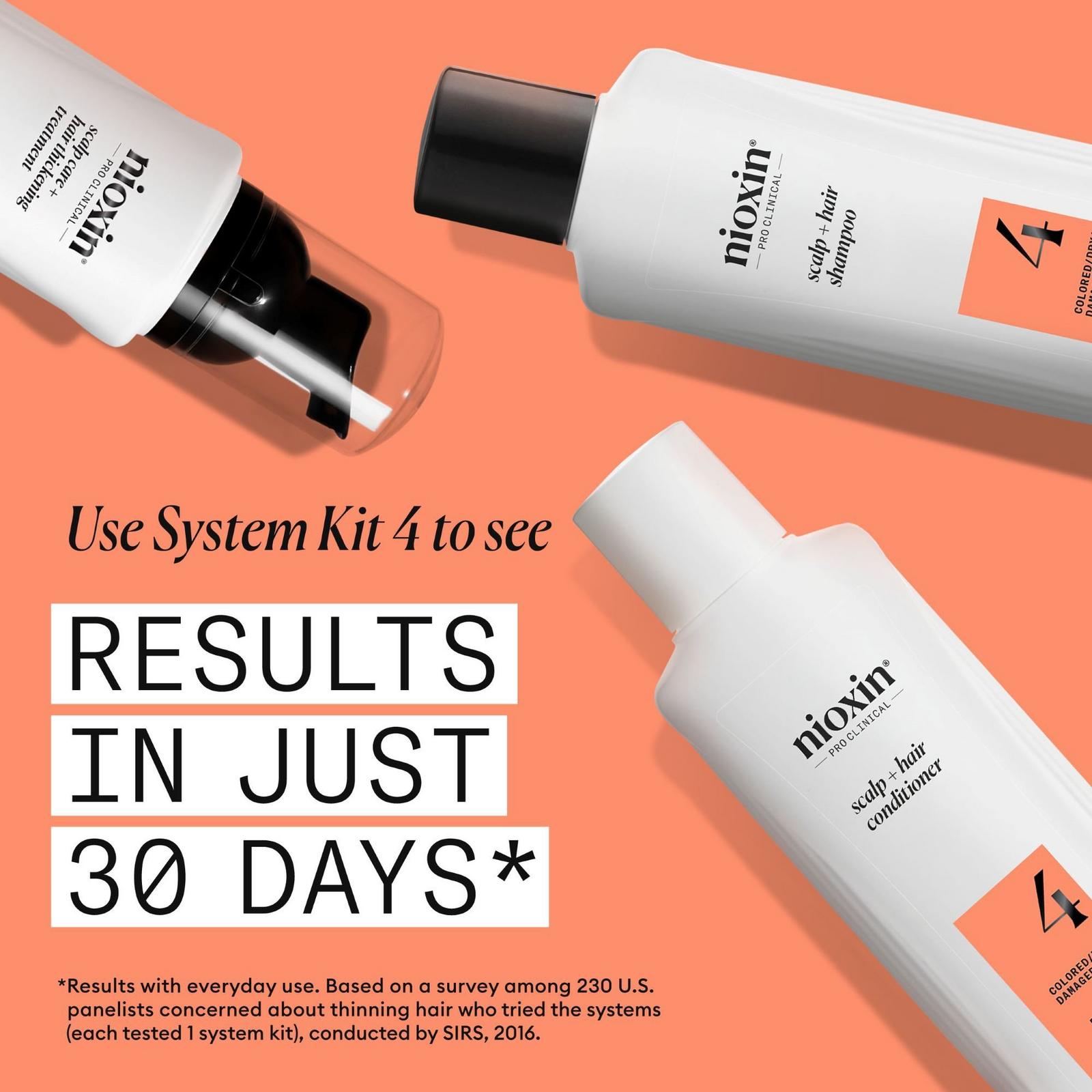 Scalp + Hair Thickening System 4 Kit