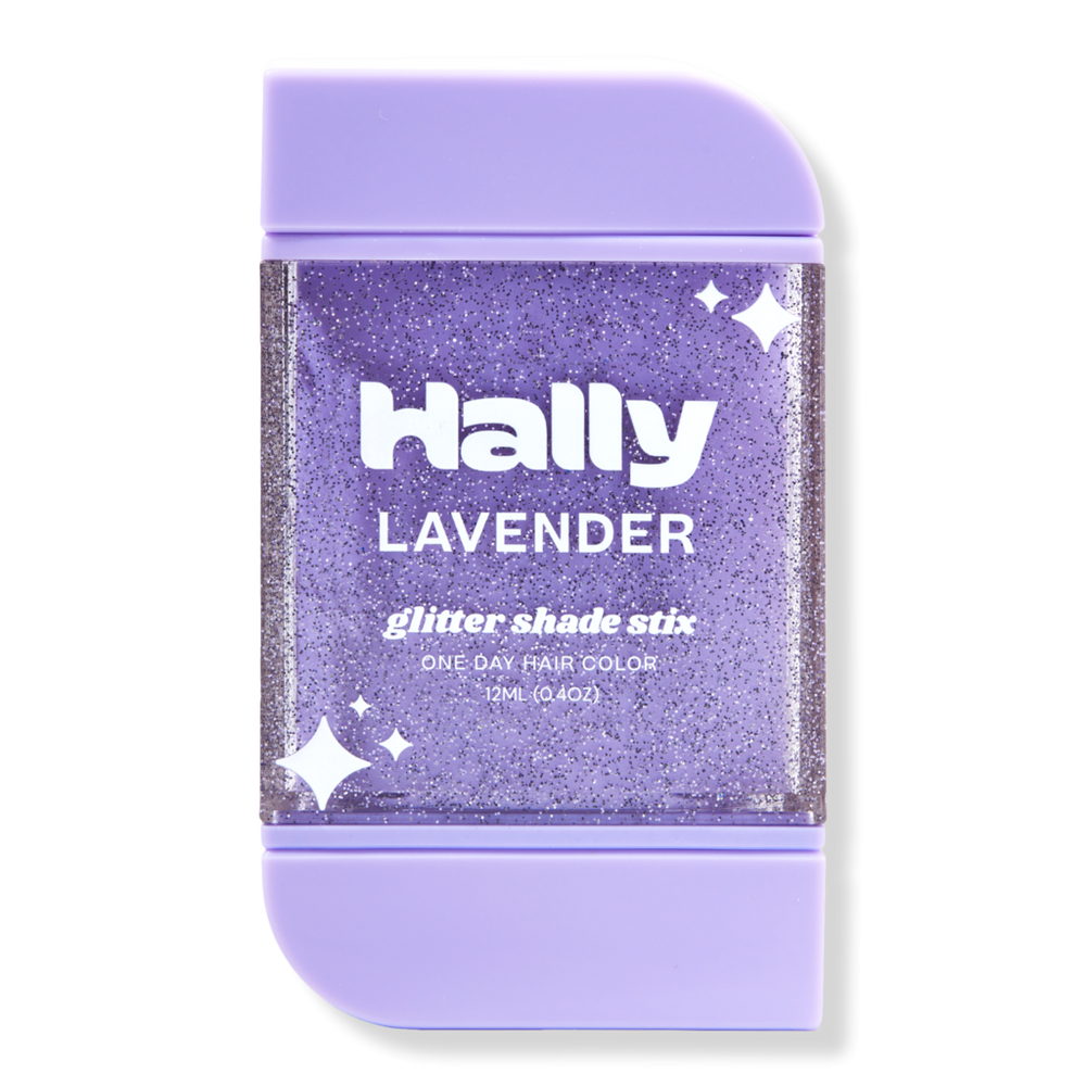Hally Glitter Shade Stix Temporary Hair Glitter - Lavender In Purple