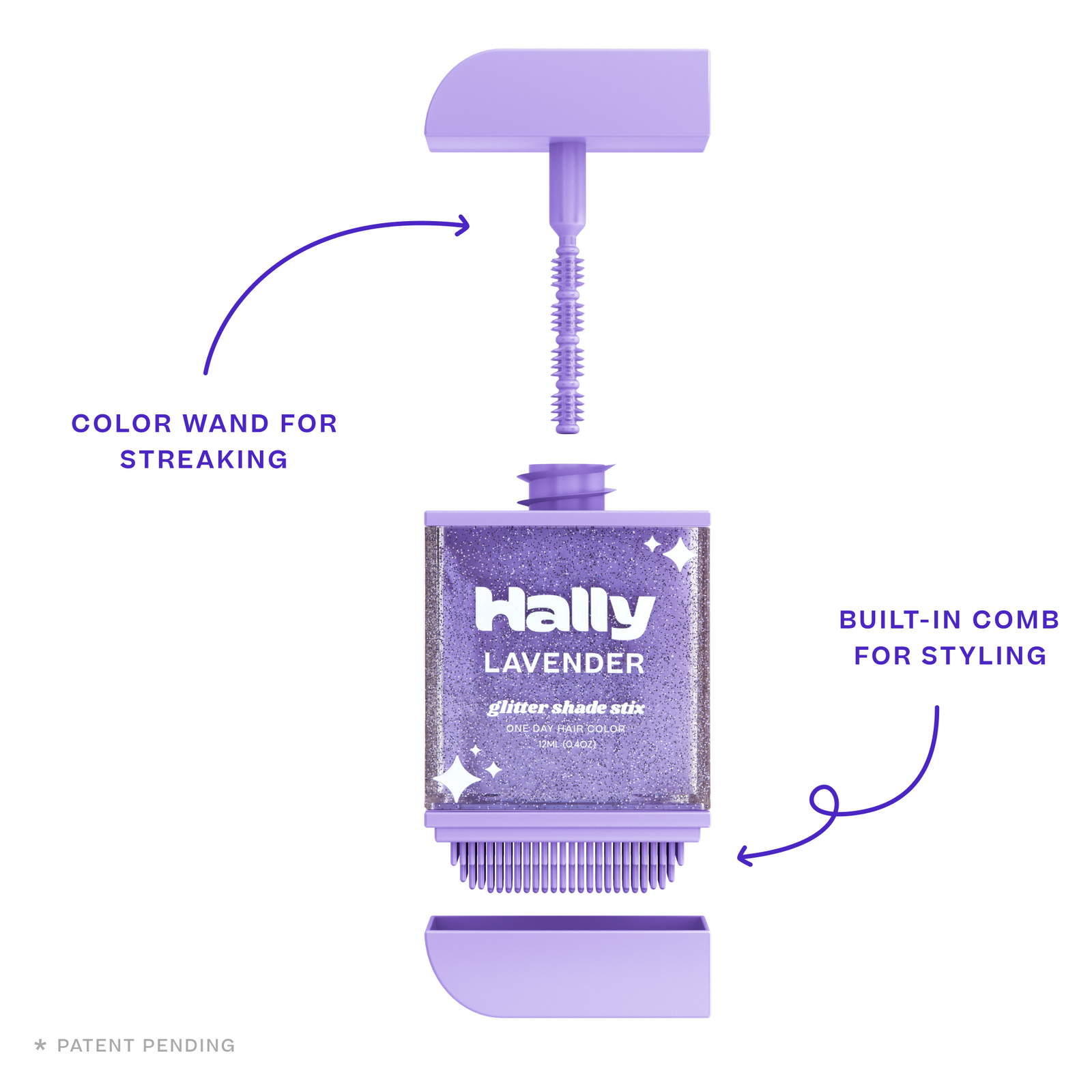 Glitter Shade Stix Temporary Hair Glitter