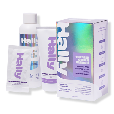 HALLY Totally Clean Bleach Premium Hair Lightening Kit