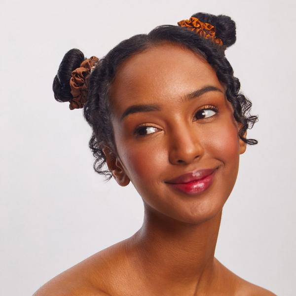 Kitsch Satin Petite Scrunchies Set #5