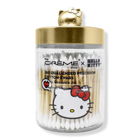 Hello Kitty Chic Reusable Jar with Cotton Swabs - Matte Gold