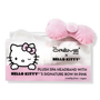 The Creme Shop Hello Kitty Plush Spa Headband with Signature Bow-Pink