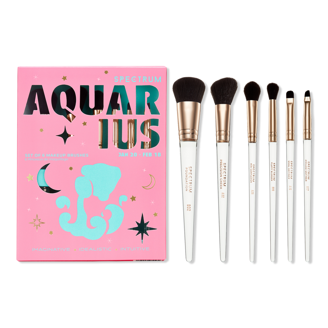 Spectrum Aquarius 6-Piece Makeup Brush Set #1