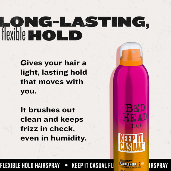 Bed Head Keep it Casual Flexible Hold Hairspray #4