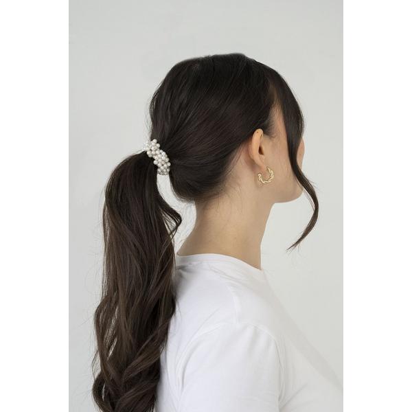 Locks & Mane 'The Jennifer' Pearl Scrunchie Set #2