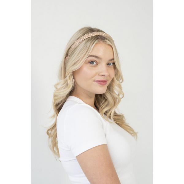 Locks & Mane 'The Crystal' Mini Gem Skinny Headband #4
