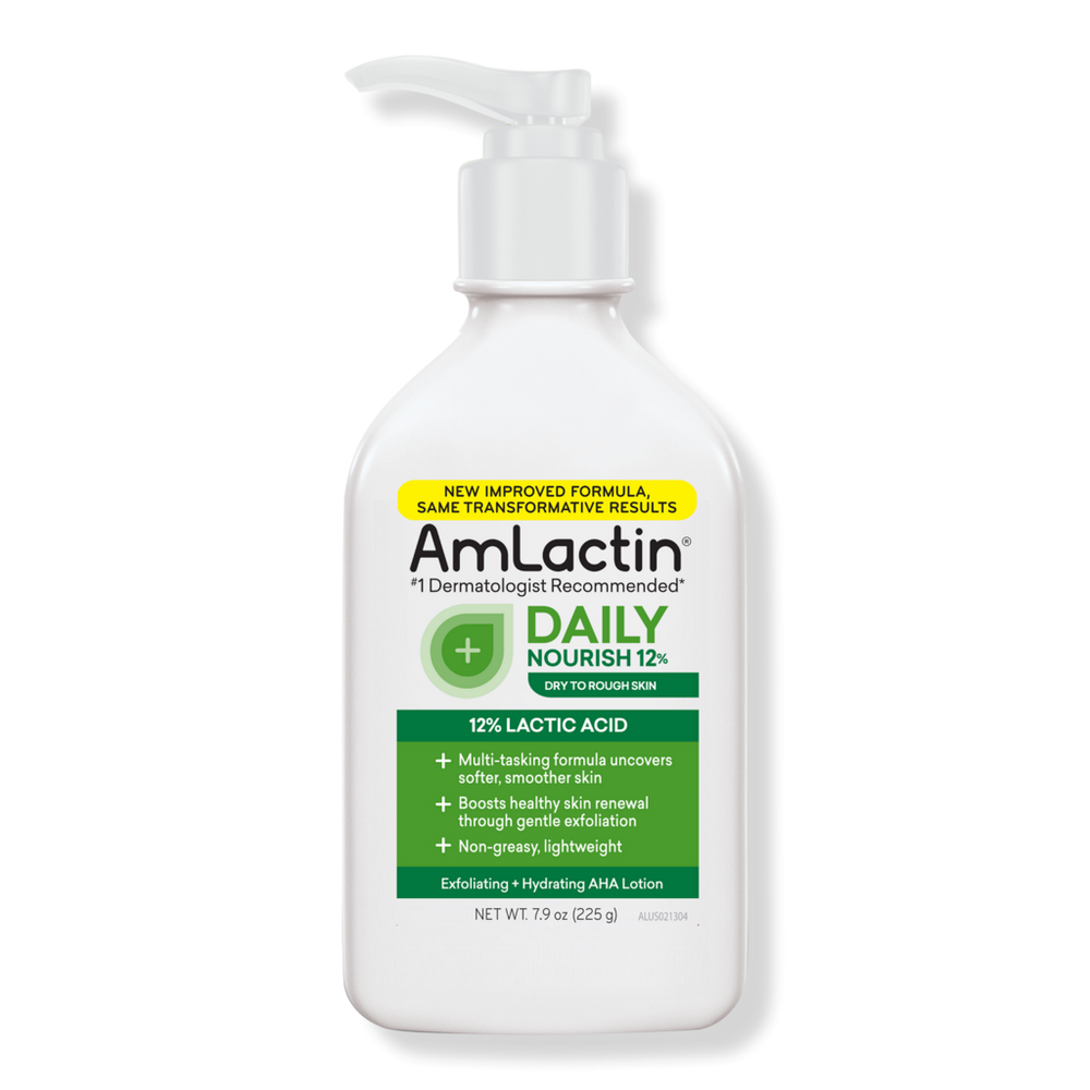 Amlactin Daily Nourish Lotion With 12% Lactic Acid Aha - 7.9 oz