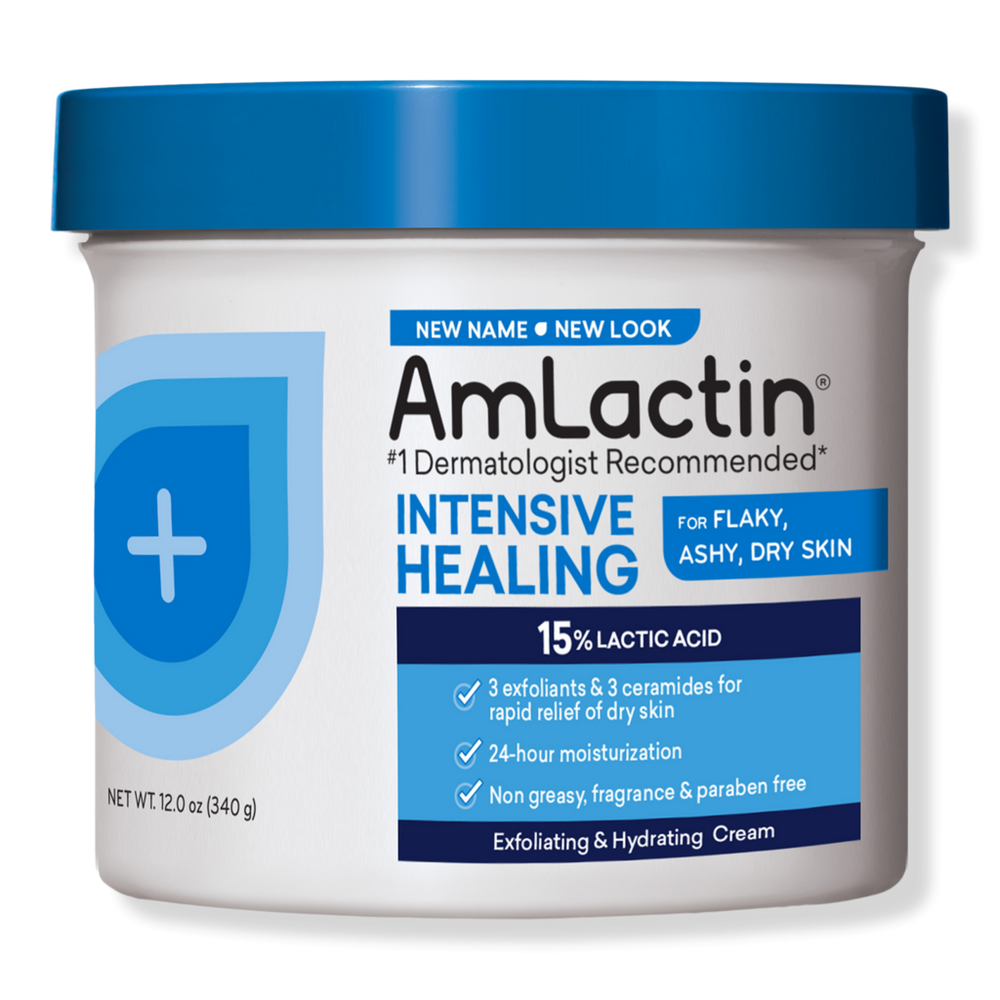 AmLactin Intensive Healing Cream with 15% Lactic Acid AHA