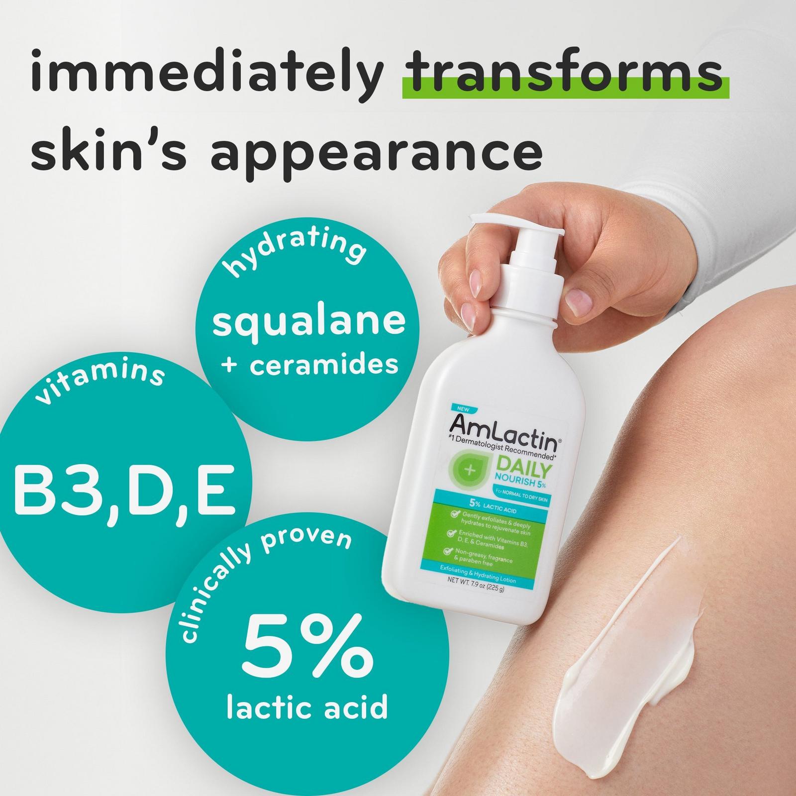 Daily Nourish Lotion with 5% Lactic Acid AHA