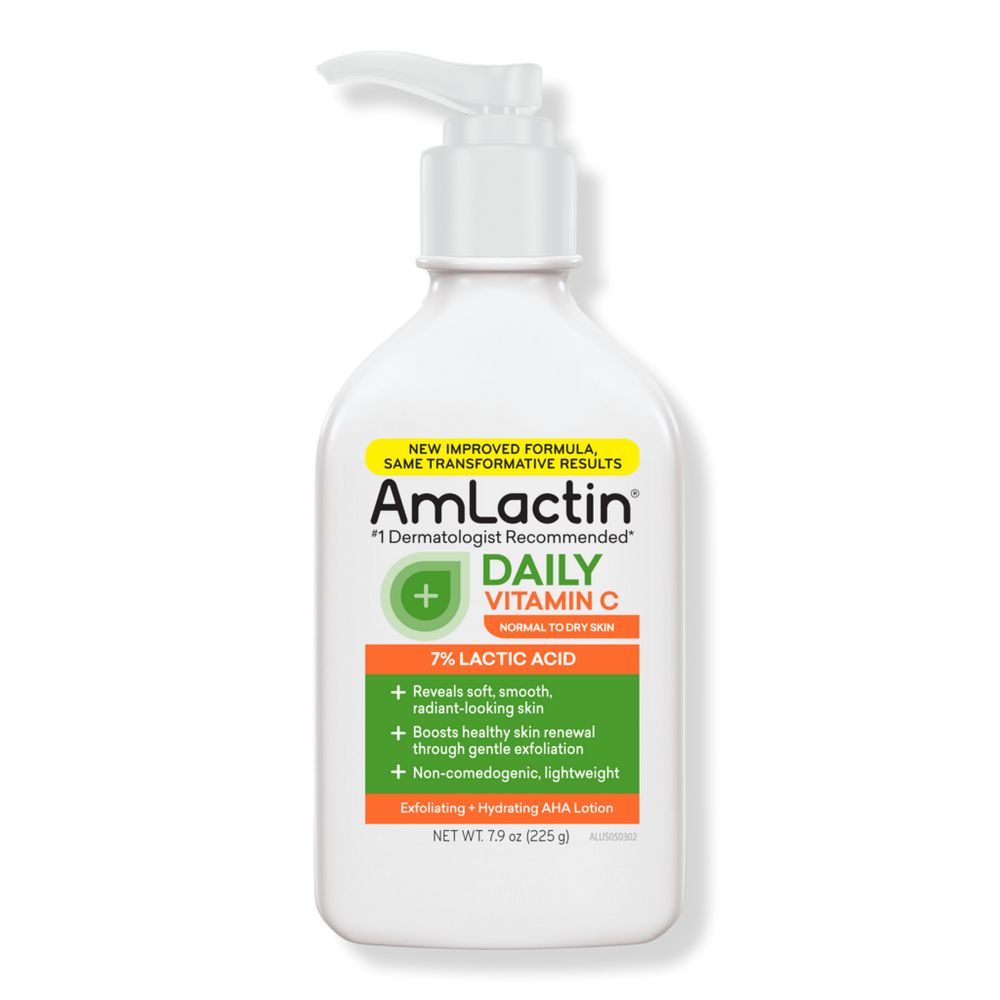 AmLactin Daily Vitamin C Lotion with 7% Lactic Acid AHA