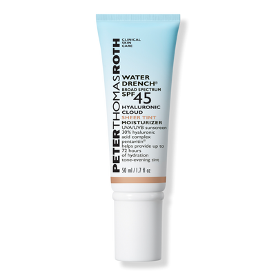 Peter Thomas Roth Water Drench Broad Spectrum SPF 45 Hyaluronic Sheer Tint Moisturizer