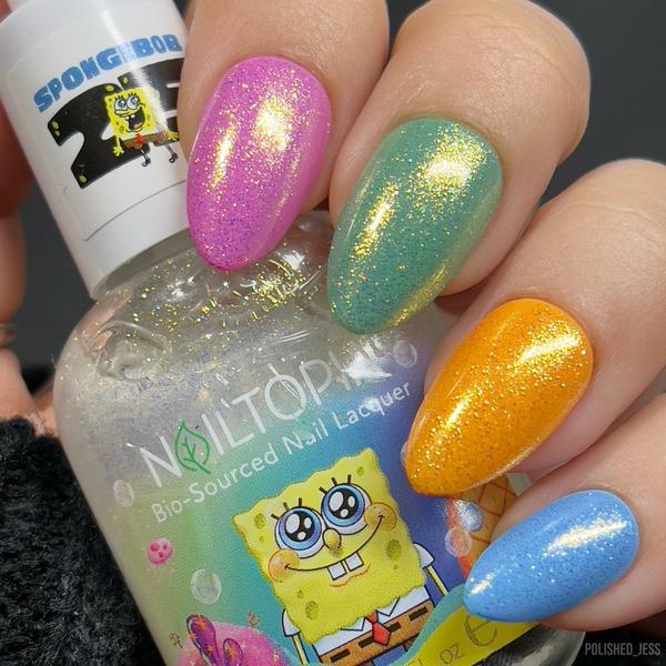 Nailtopia SpongeBob Nail Lacquer Collection #3