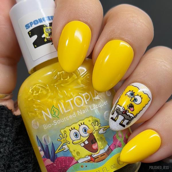 Nailtopia SpongeBob Nail Lacquer Collection #3