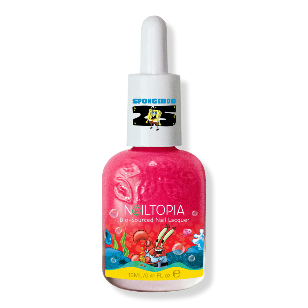 Nailtopia Spongebob Nail Lacquer Collection - Mr Krabs