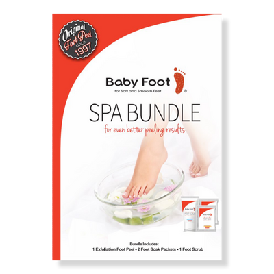 Baby Foot Foot Peel, Soaks & Scrub Spa Bundle