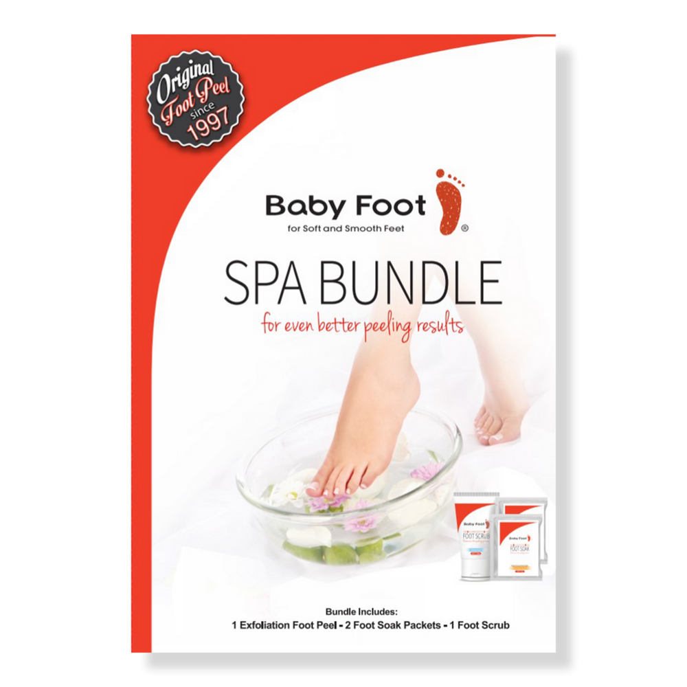 Baby Foot Foot Peel, Soaks & Scrub Spa Bundle