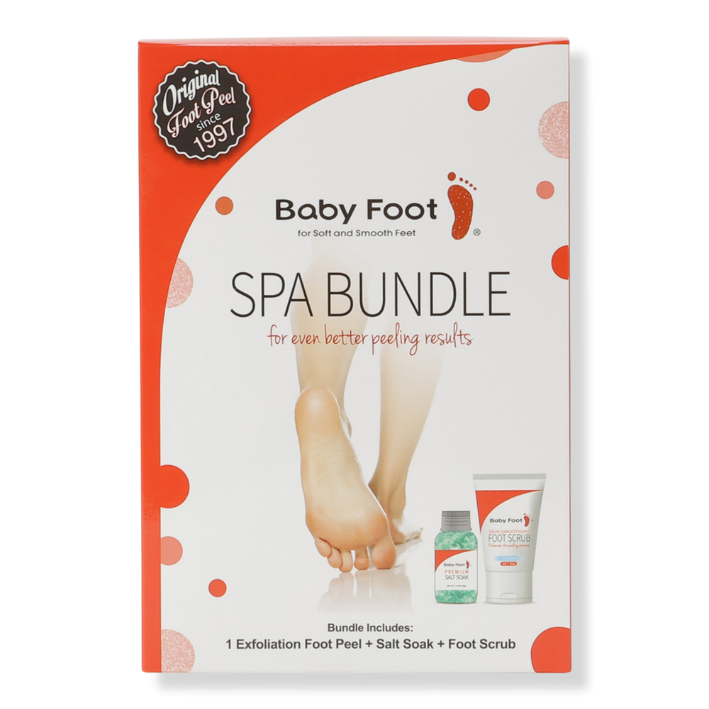 Baby Foot Foot Peel, Soaks & Scrub Spa Bundle