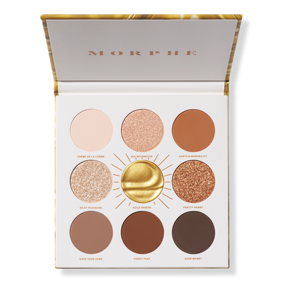 Morphe Rich & Foiled Gold Seeker Eyeshadow Palette