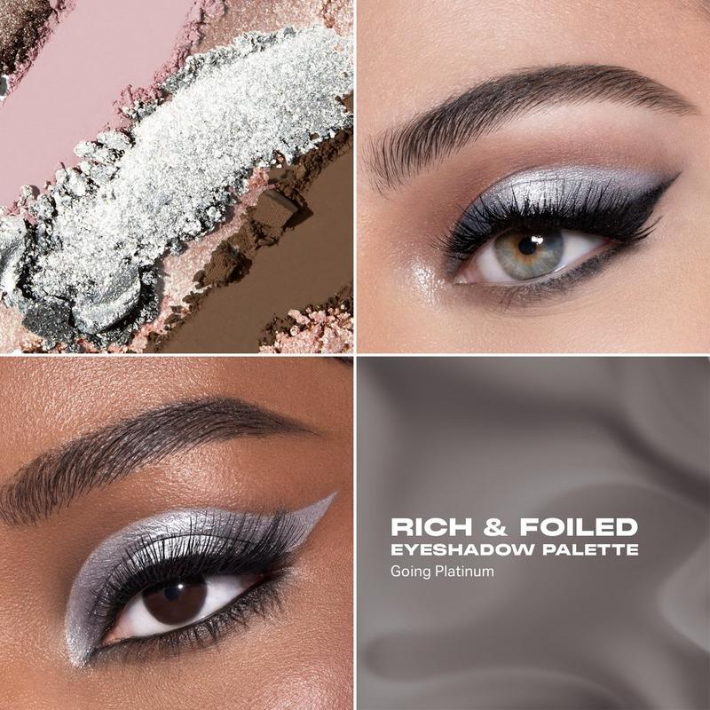 Morphe Rich & Foiled Going Platinum Eyeshadow Palette #4