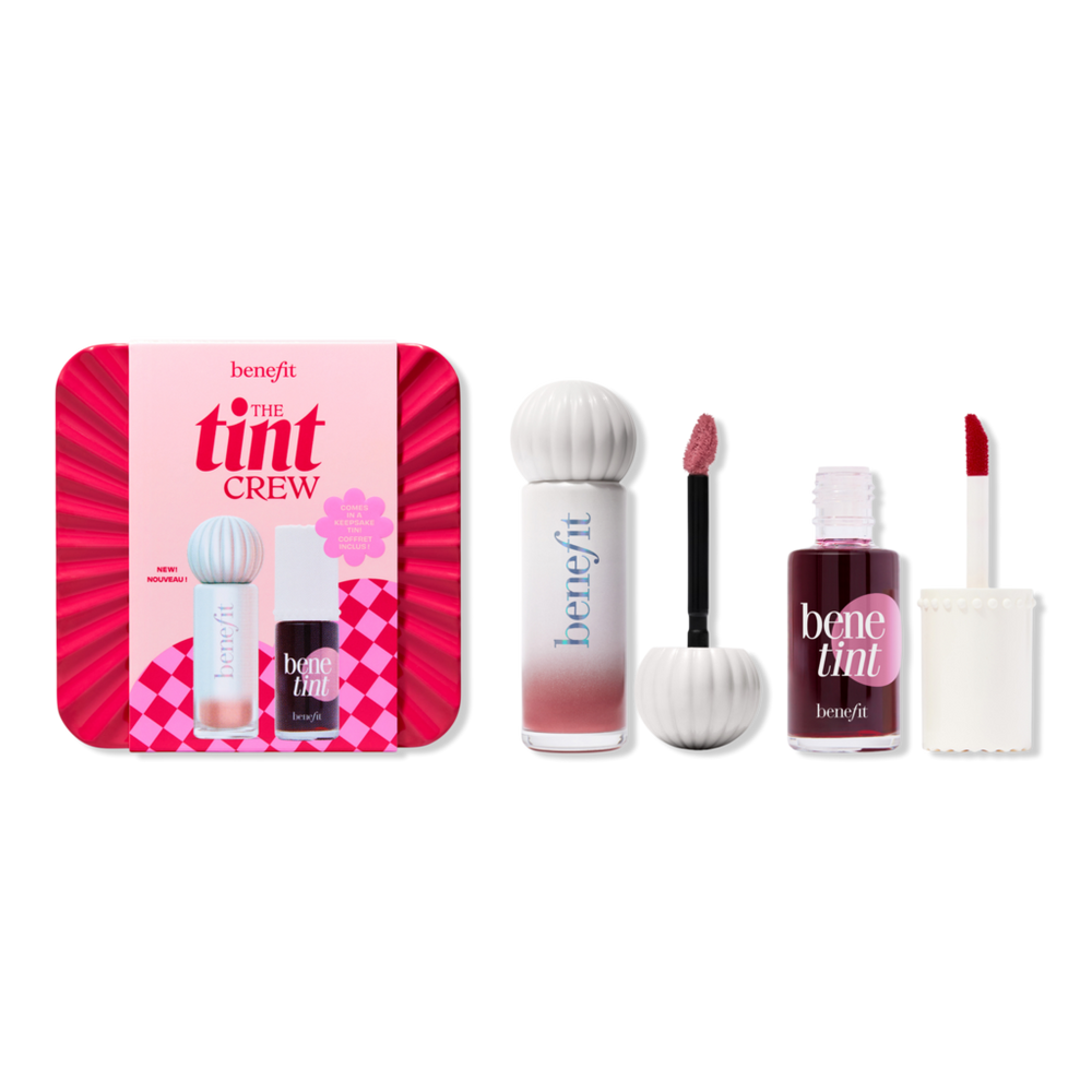Benefit Cosmetics The Tint Crew Lip Tint & Lip and Cheek Stain Duo