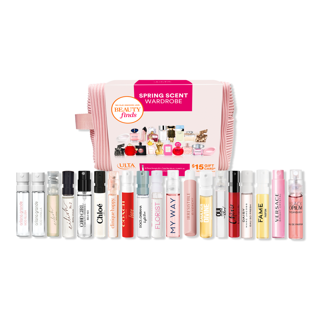 Beauty Finds by ULTA Beauty Spring Scent Wardrobe 19 Piece Sample Kit #1