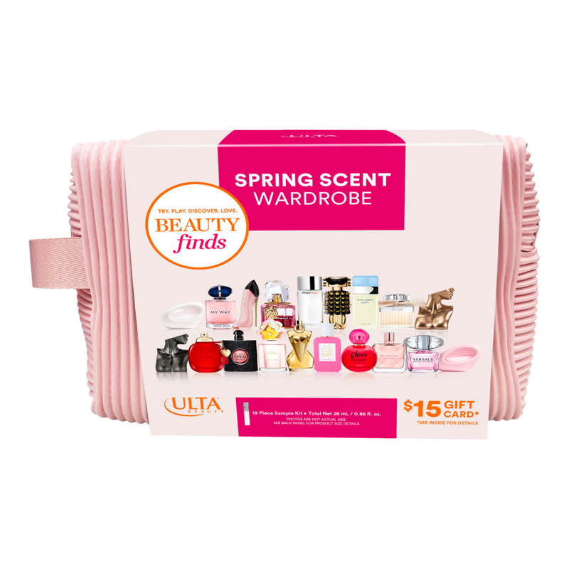 Beauty Finds by ULTA Beauty Spring Scent Wardrobe 19 Piece Sample Kit #2