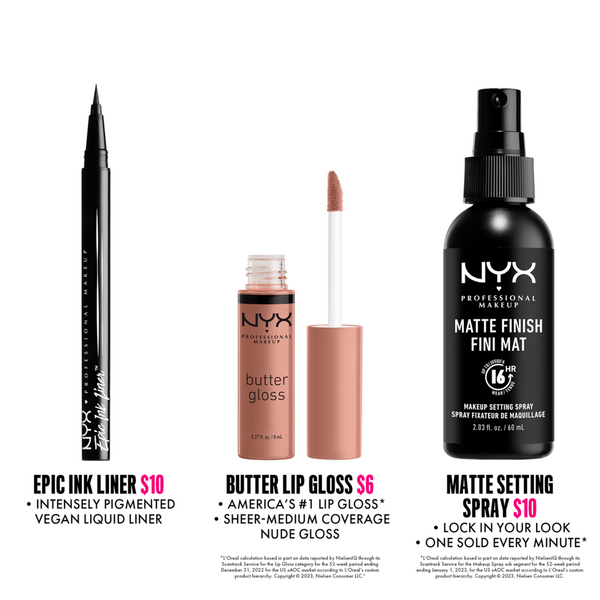 NYX Professional Makeup Fan Favorites Kit #3