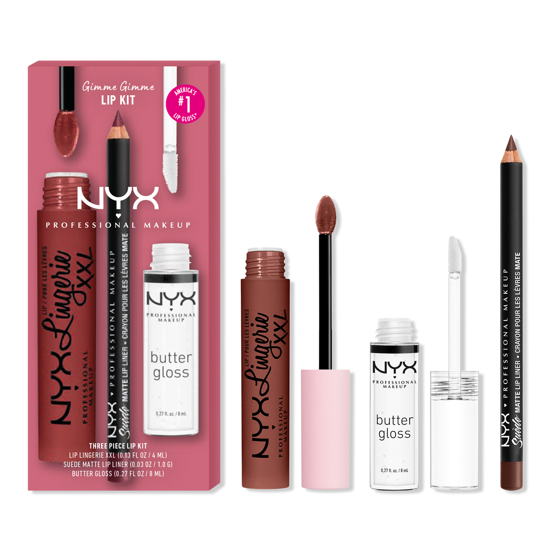 NYX Professional Makeup Gimmie Gimmie Lip Kit #1