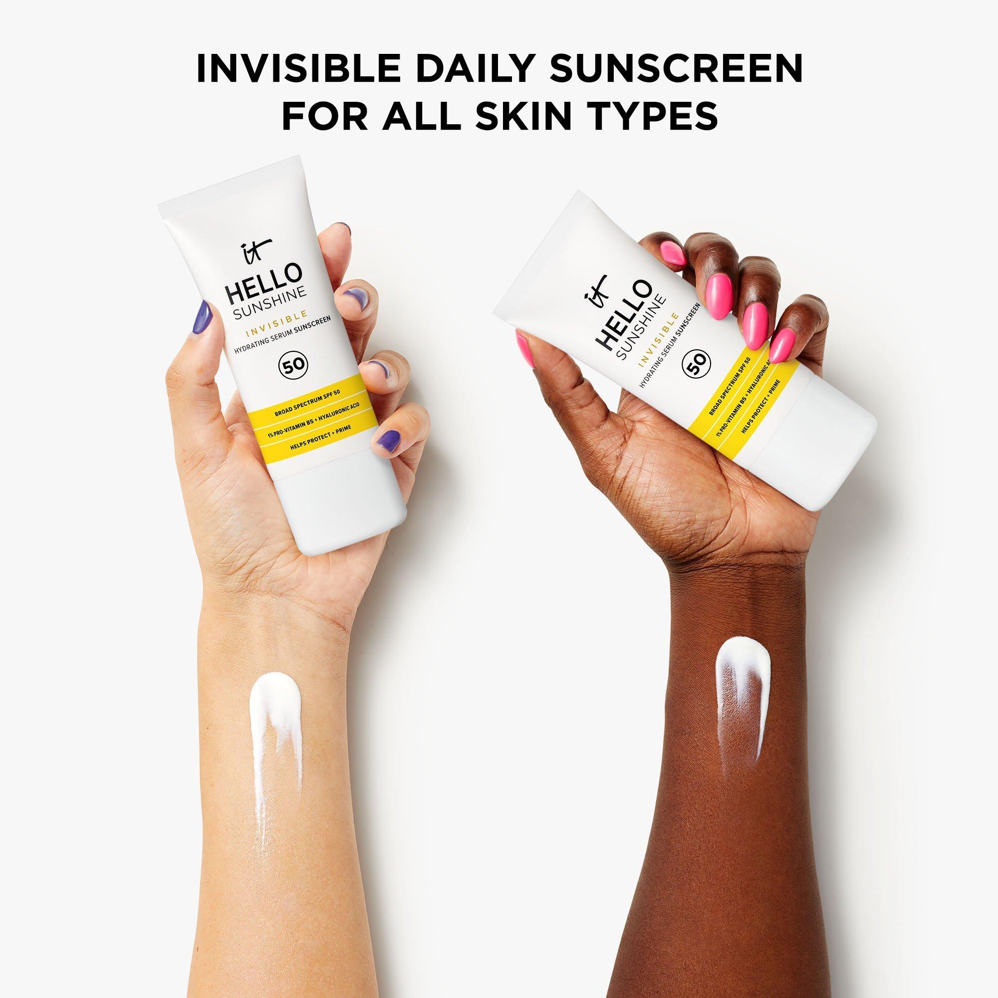 Невидимый солнцезащитный крем для лица IT Cosmetics Hello Sunshine SPF 50 — фото 5