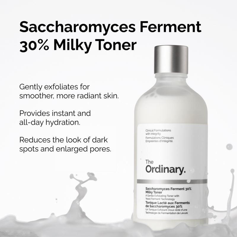 The Ordinary - Saccharomyces Ferment 30% Milky Toner for Gentle