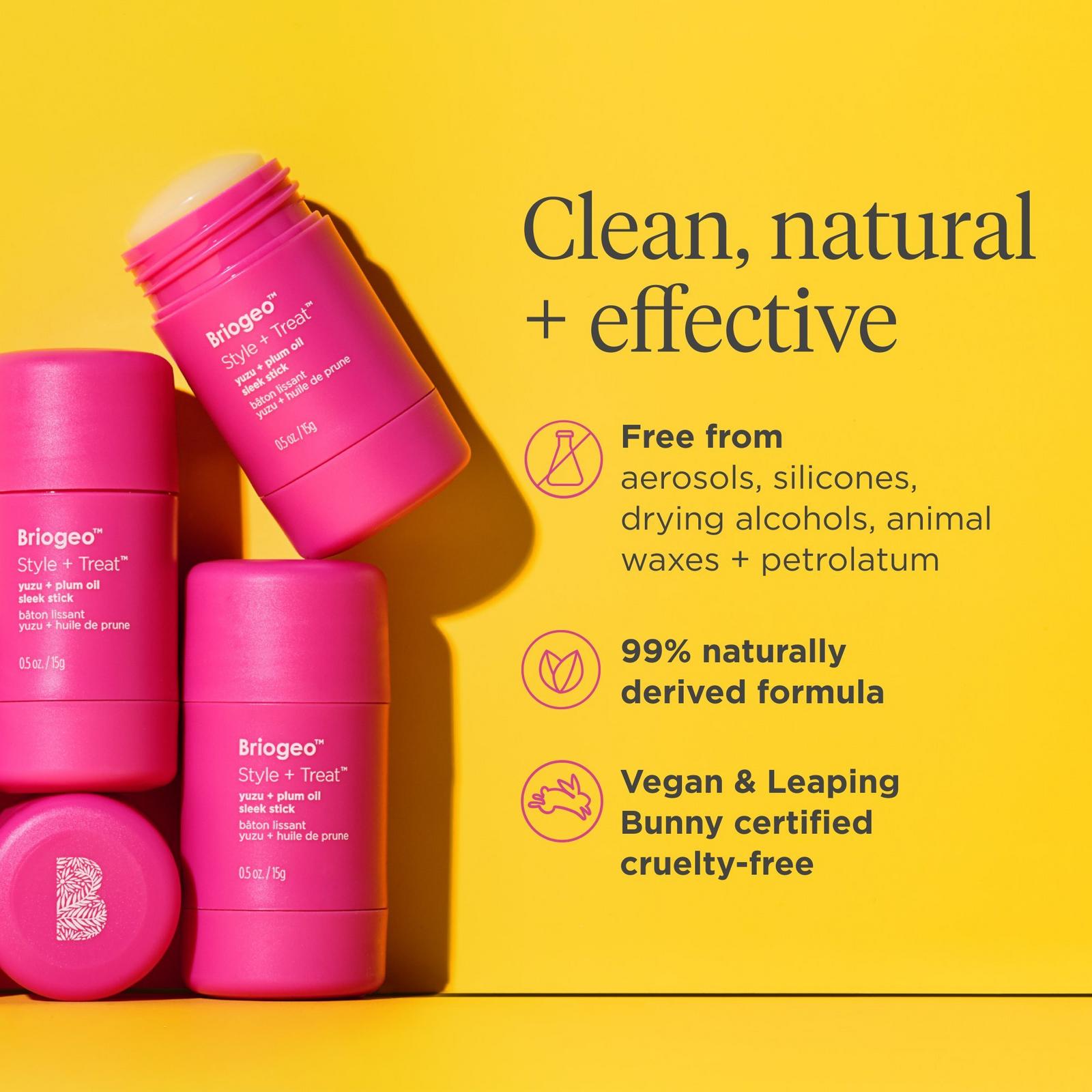Style + Treat Yuzu + Plum Oil Hair Styling Sleek Stick