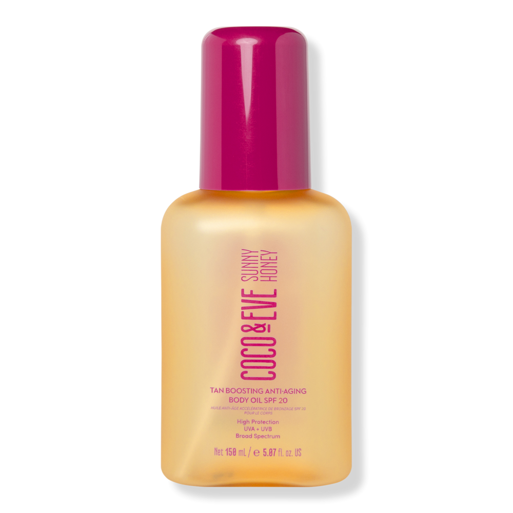 Coco & Eve Tan Boosting Anti-aging Body Oil Spf20