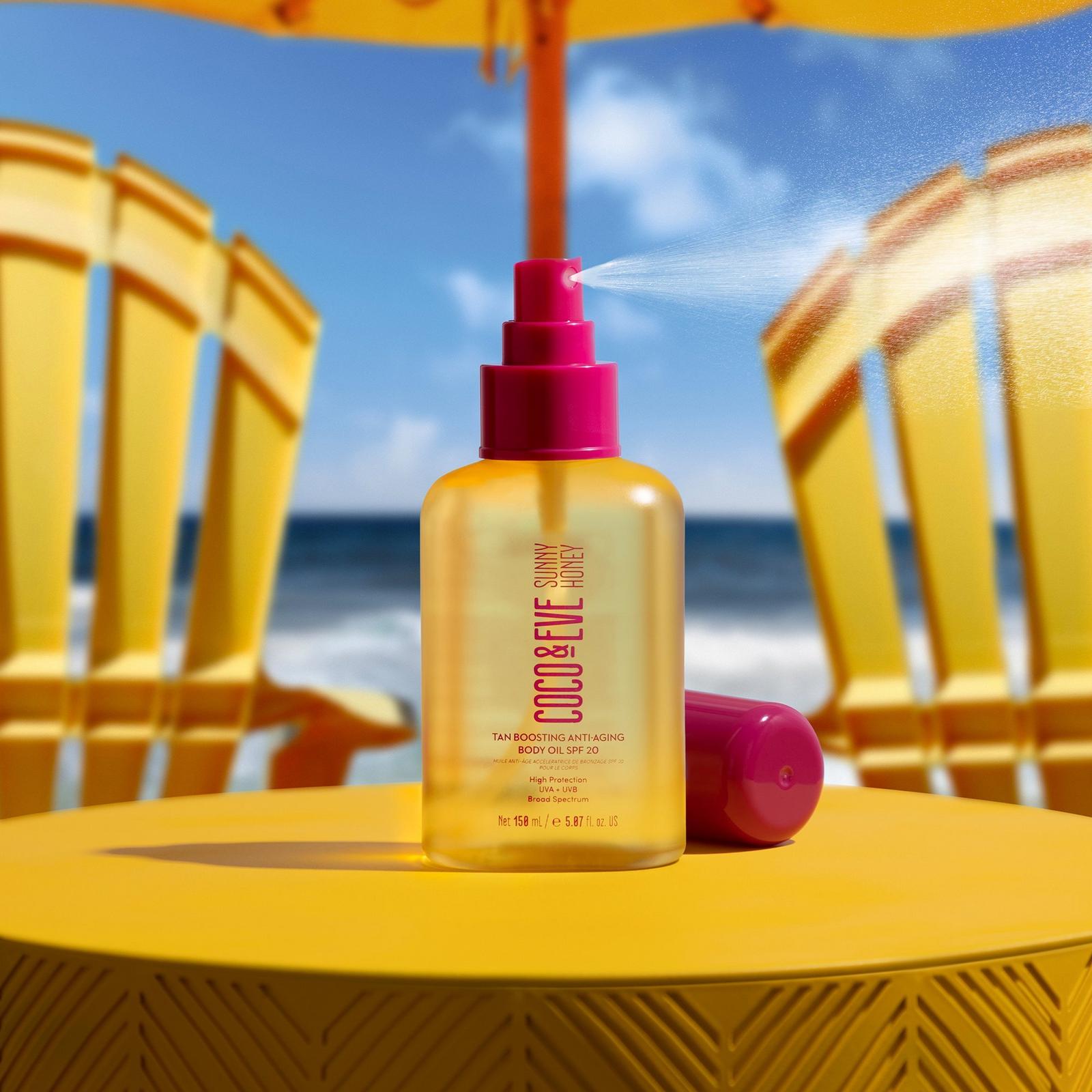 Tan Boosting Anti-Aging Body Oil SPF20