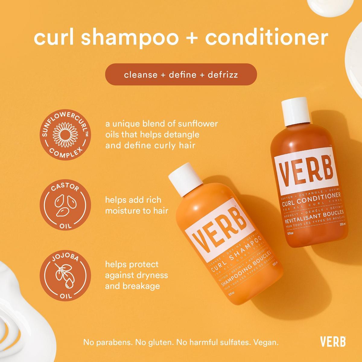Curl Shampoo for Waves, Curls, and Coils