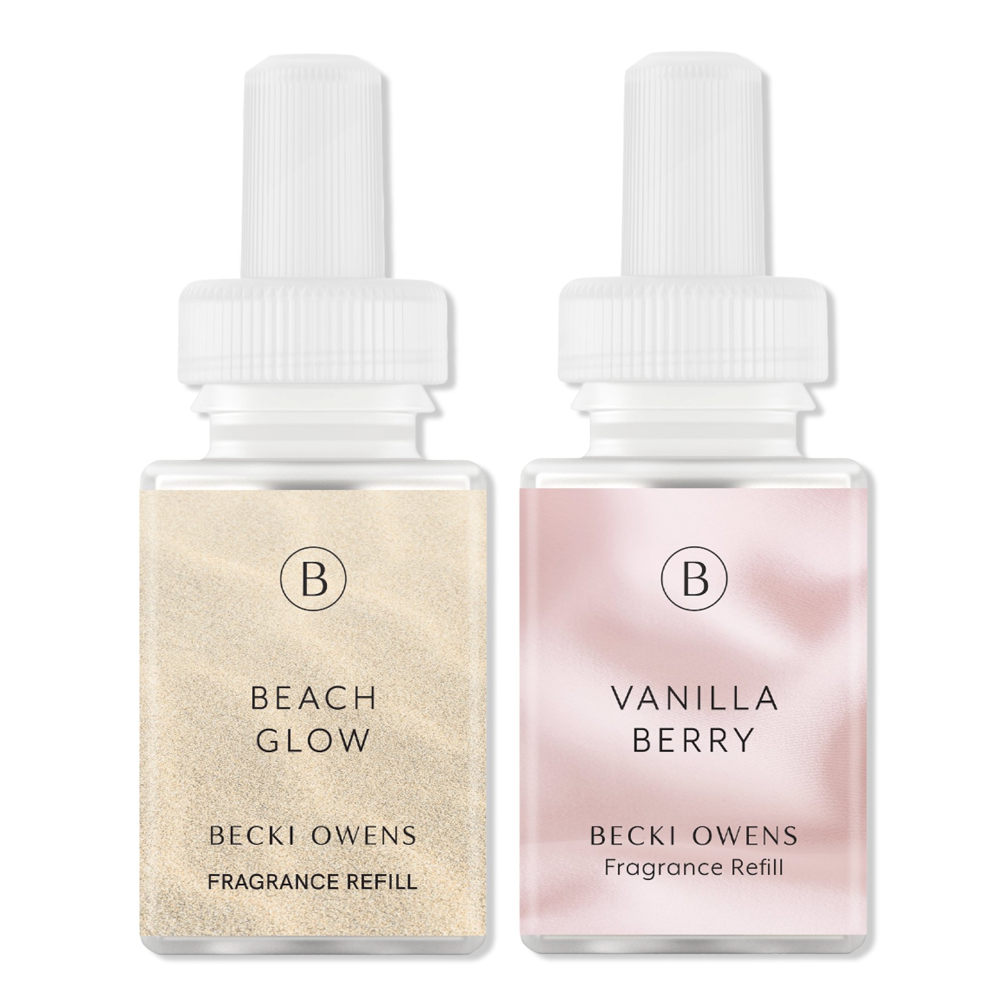 Pura Pura X Becki Owens Vanilla Berry and Beach Glow Diffuser Refill Pack #1