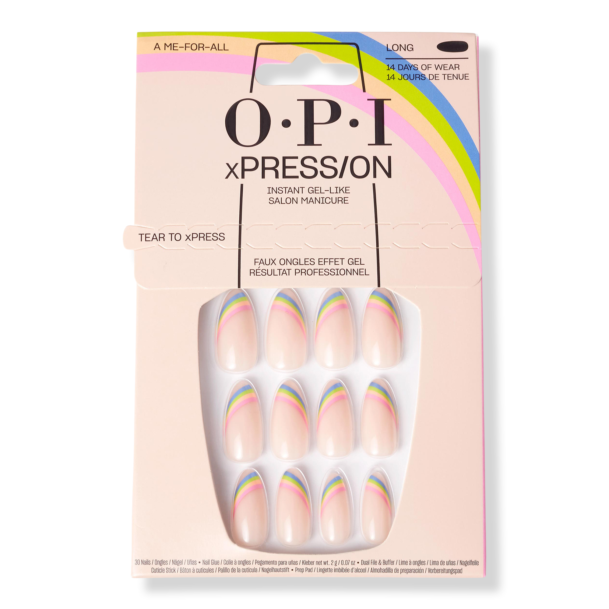 OPI xPRESS/On Summer Collection Press On Nails #1