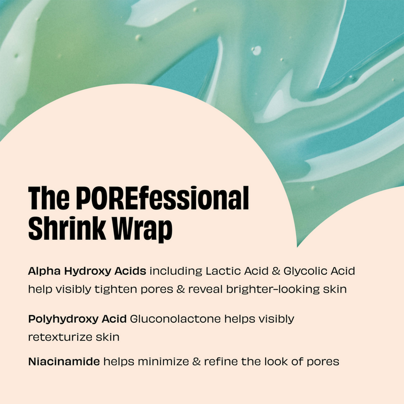 Benefit Cosmetics The POREfessional Shrink Wrap Overnight AHA+PHA Pore Treatment #7