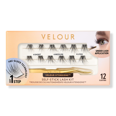 Velour Lashes Velour-Xtensions Self-Stick Everyday Natural Lash Kit