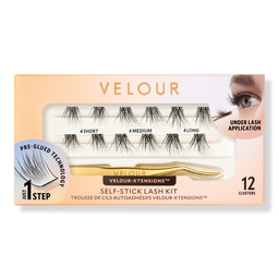 Velour Lashes Velour-Xtensions Self-Stick Everyday Natural Lash Kit