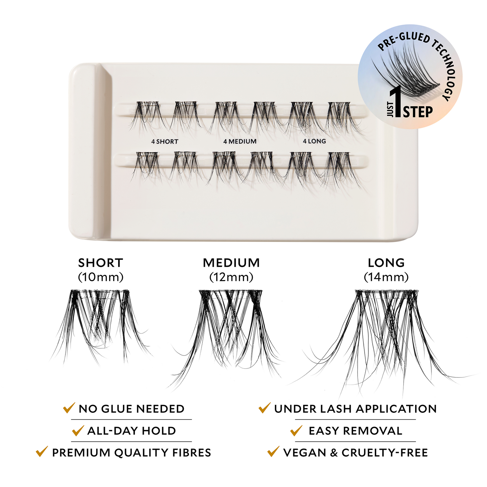 Velour-Xtensions Self-Stick Soft & Wispy Lash Clusters