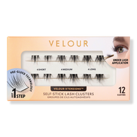 Velour-Xtensions Self-Stick Spiky Chic Lash Clusters