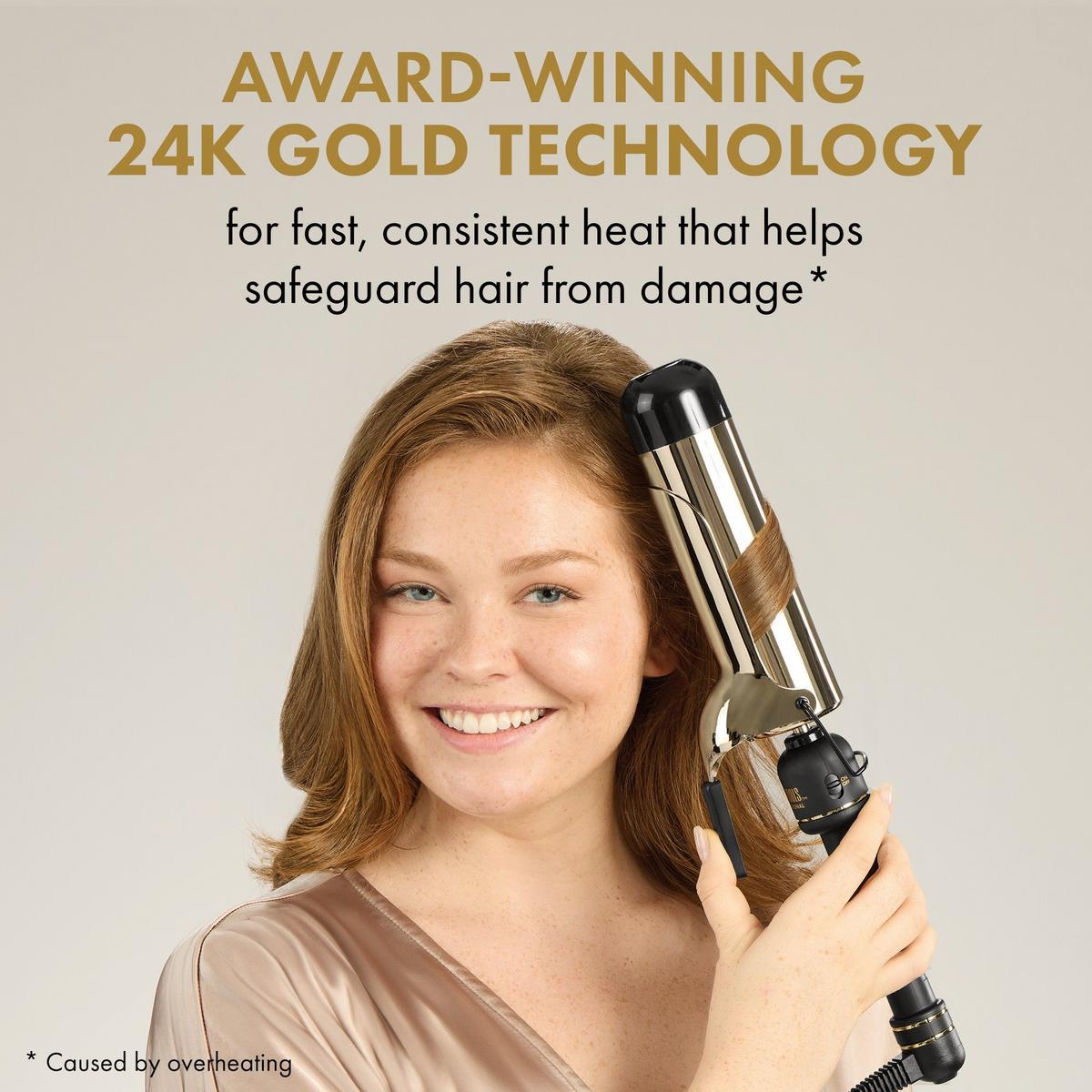 Hot Tools 2 Pro Artist 24K Gold Collection Extended Barrel Curling Iron Ulta Beauty