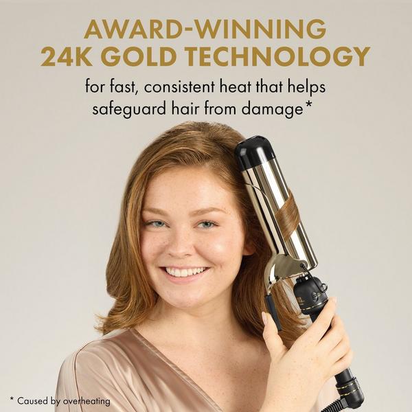 Hot Tools Pro Artist 24K Gold Collection Extended Barrel Curling Iron #2