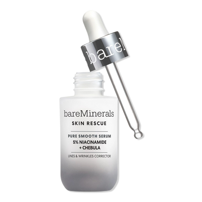 bareMinerals SKIN RESCUE Pure Smooth Serum with 5% Niacinamide and Chebula