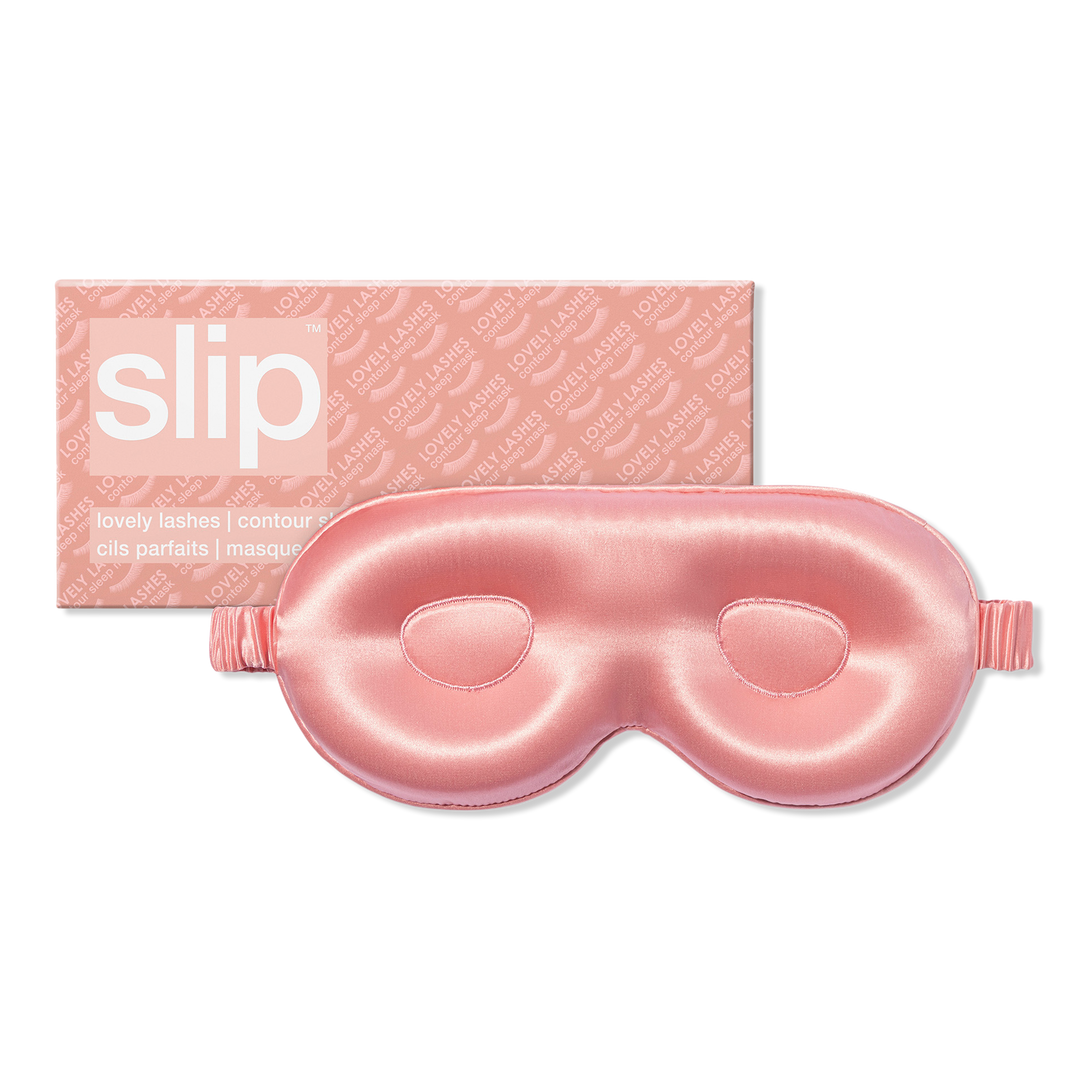 Pure Silk Contour Sleep Mask - Rose - Slip | Ulta Beauty