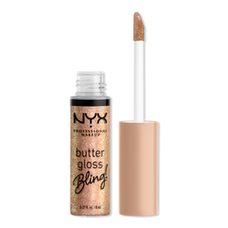 NYX Professional Makeup Butter Gloss Bling Non-Sticky Lip Gloss - Bring The Bling