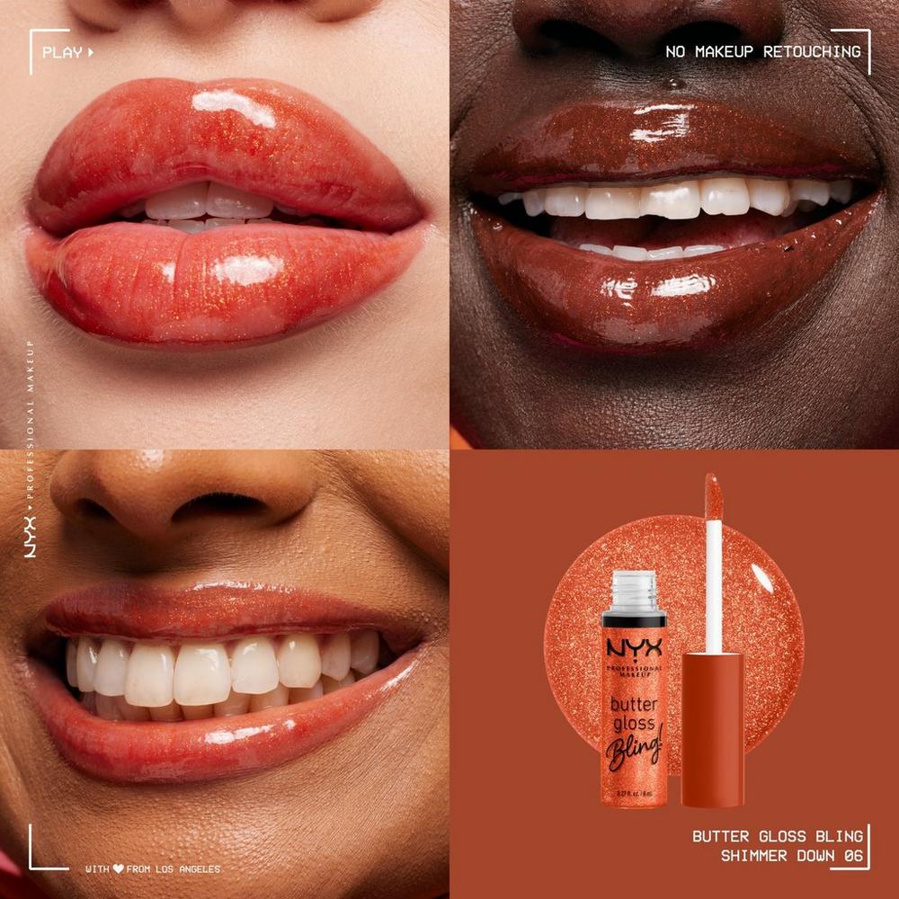 Butter Gloss Bling Non-Sticky Lip Gloss