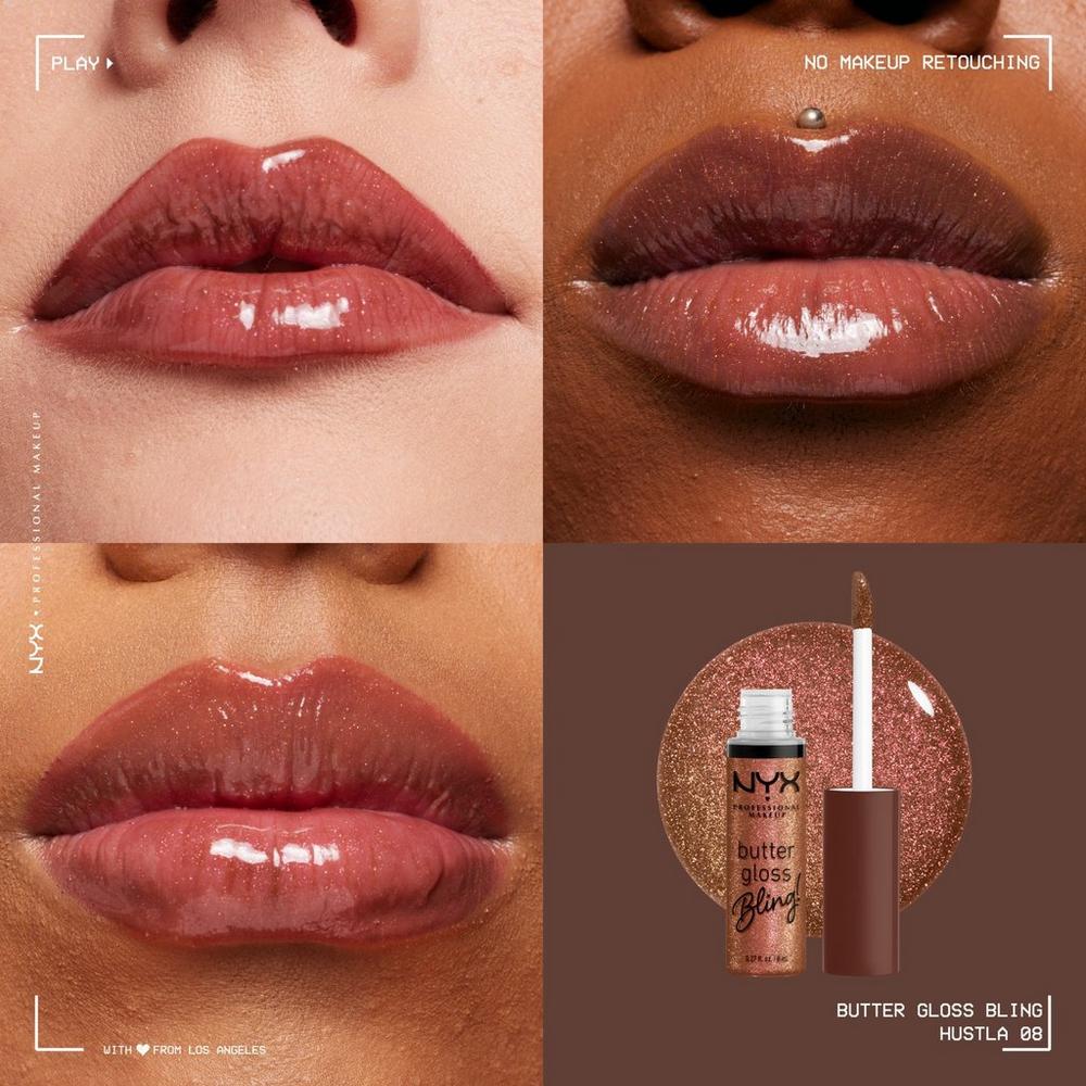 Butter Gloss Bling Non-Sticky Lip Gloss