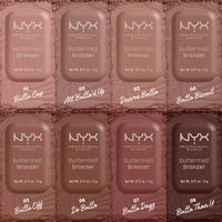 NYX Professional Makeup Buttermelt Pressed Powder Natural Finish Bronzer #8